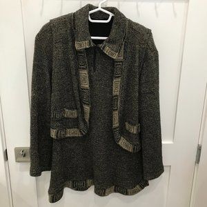 Matching Wool Sweater and Vest